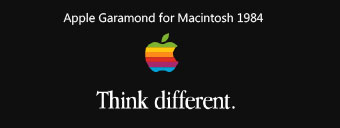 Apple Garamamond typeface